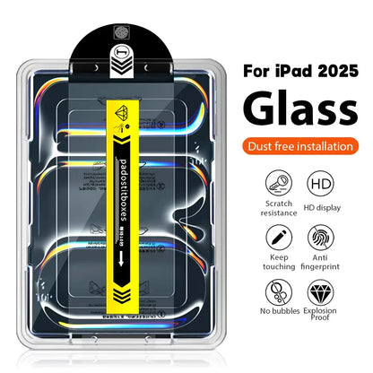 Tempered Glass Screen Protector for iPad – Compatible with 10th Gen, iPad Air, iPad Mini, iPad Pro 11/12.9, 2025 Models