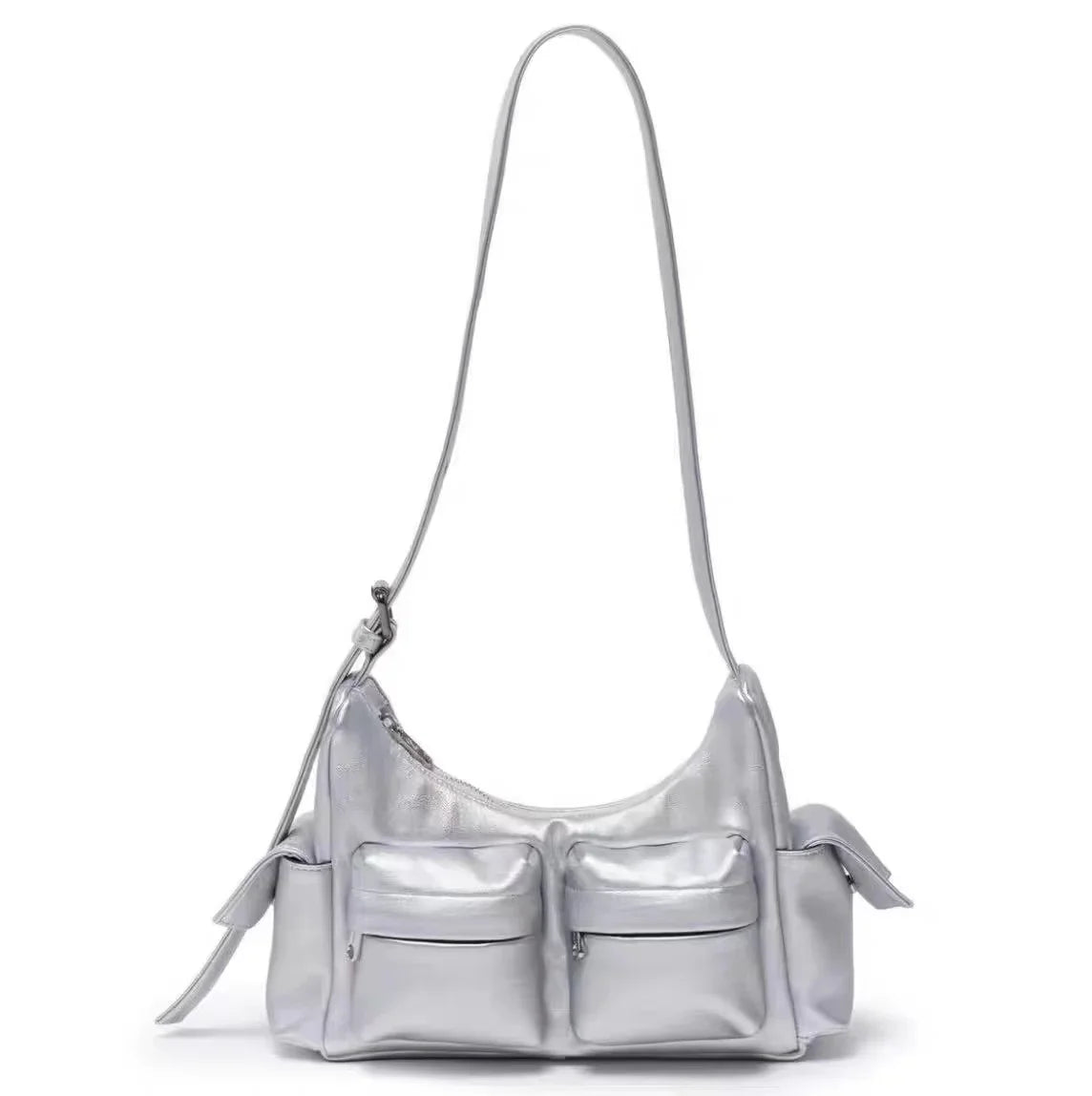 SAMO ONDOH Korean Medium Motorbike Crossbody Bag – Same Style as Song Yuqi