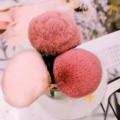 Rose Nail Dust Brush - Soft Manicure & Nail Art Cleaning Brush