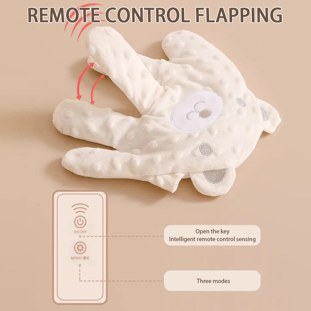 Soothing Baby Sleep Aid Pillow - Calming Palms with Remote Control for Infant & Toddler Sleep