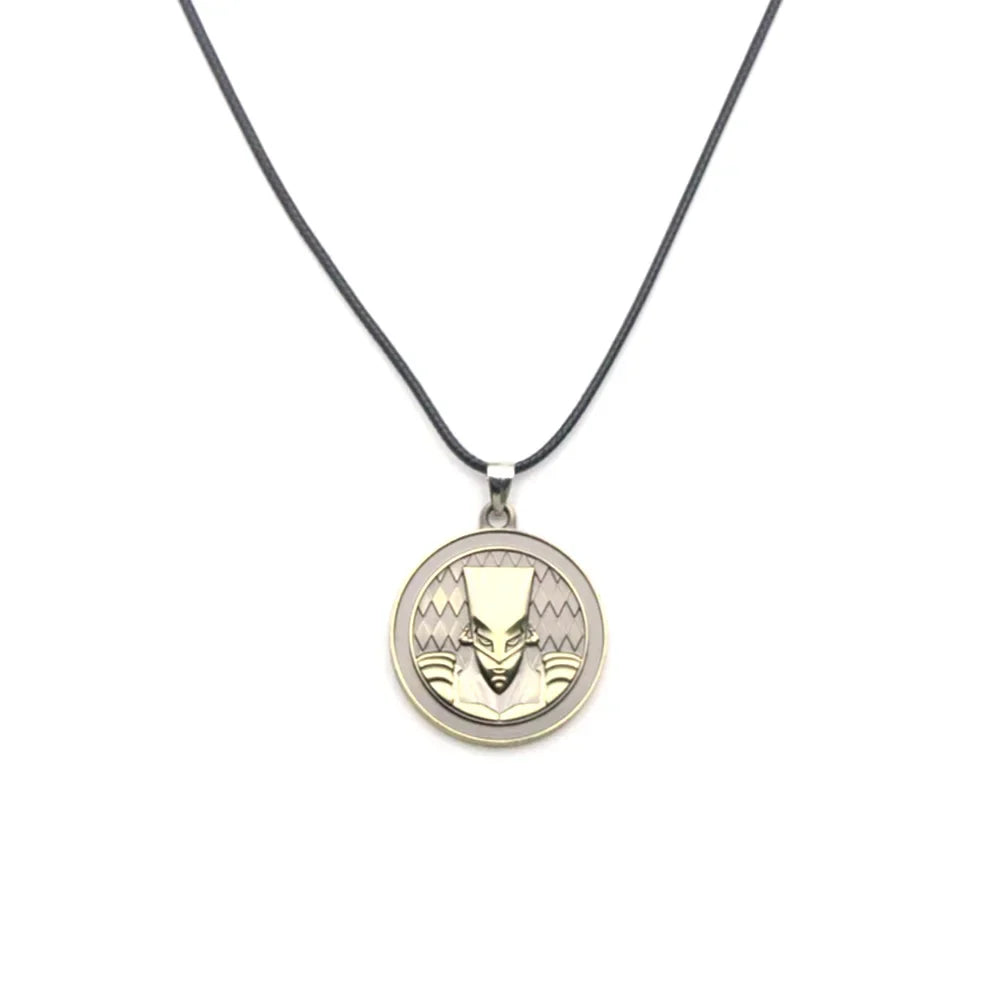 JoJo’s Bizarre Adventure Arrow Pendant Necklace – Josuke & Jotaro Cosplay Jewelry Gift