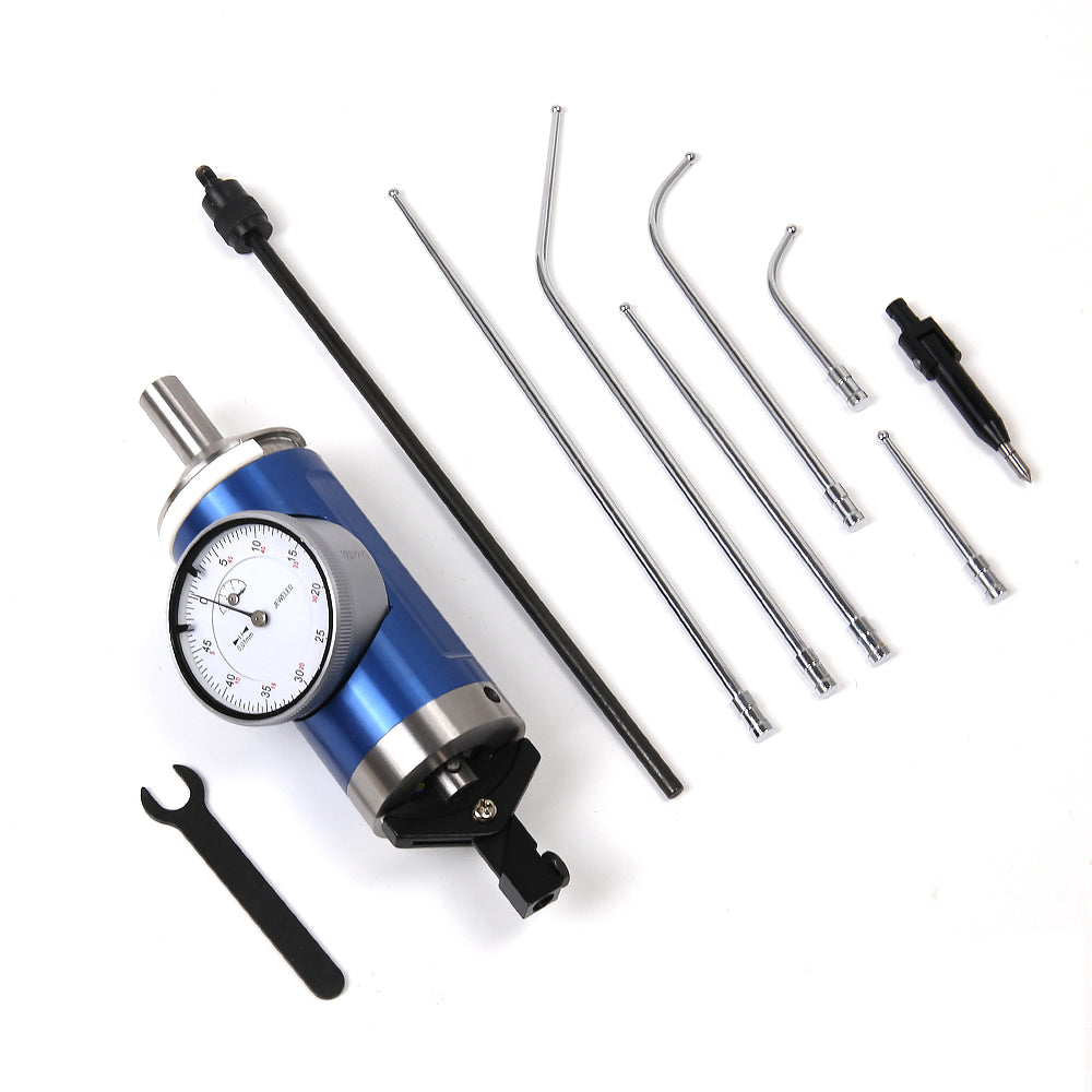 ALLSOME 0-3mm Coaxial Centering Indicator — Dial Test Center Finder for Milling with 0.01mm Accuracy