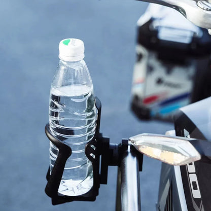 Adjustable Drink Bottle Holder – Universal Cup Holder for Motorcycle, Scooter, ATV, and Bike