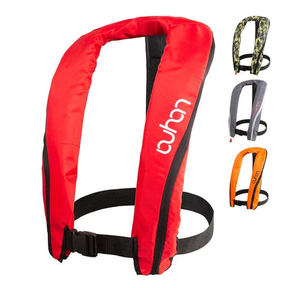 Professional Self-Inflatable Fishing Vest – 150N/100N Life Jacket for Adults, Manual & Auto Water Sports