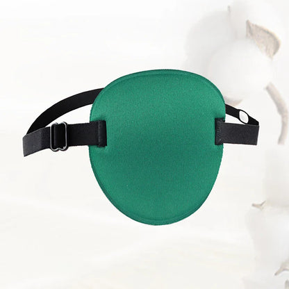 Adjustable Single Eye Patch – 3D Foam Breathable Eyeshade Medical Eye Mask for Strabismus & Amblyopia Training Therapy Use