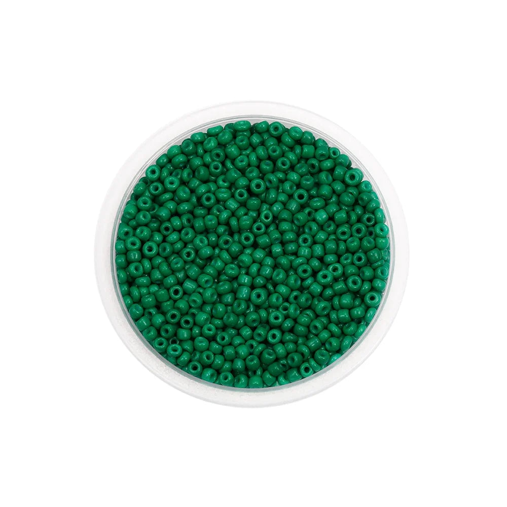 Czech Glass Seed Beads 3/4mm 300/600Pcs - Small Round Loose Charm Beads for DIY Jewelry Making, Earrings, Bracelets & Crafts