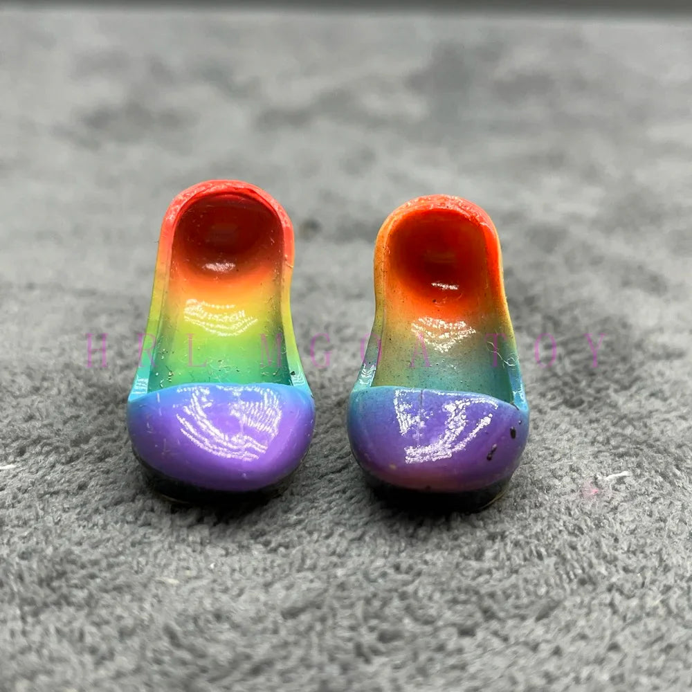 Original Rainbow School Doll – Multi-Style Shoes & DIY Dress-Up Accessories for Girls