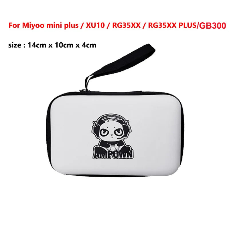 Hard Storage Bag for R36S, GB300, M17 Game Console – Portable Protective Case for Miyoo Mini Plus, RG35XX Plus, Game Accessories
