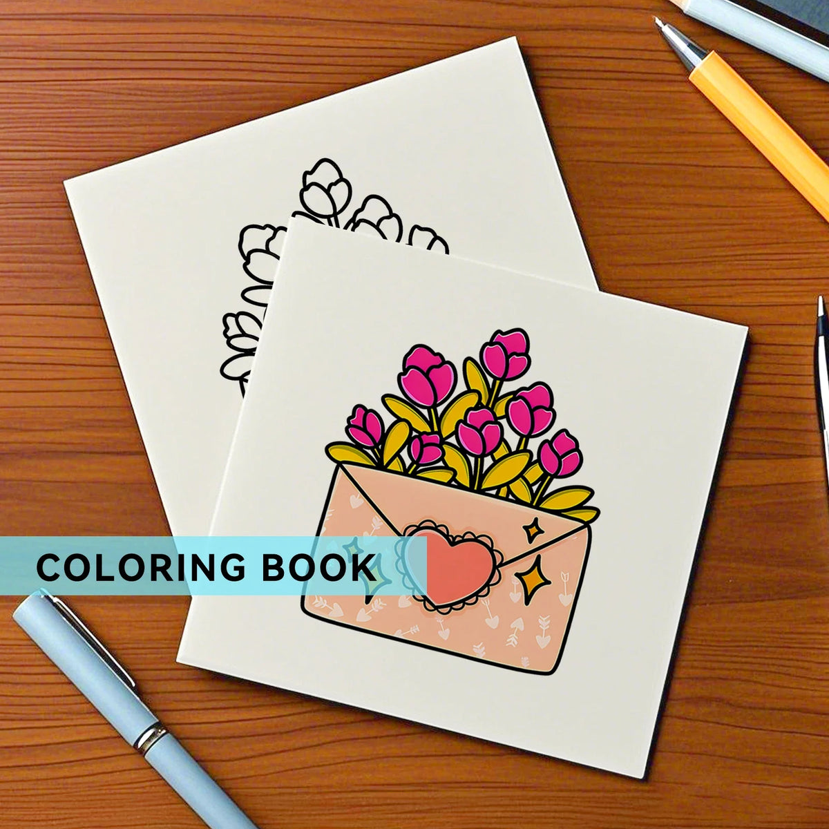 Cozy Love Hearts Coloring Book - Relaxing Adult Doodle & Graffiti Art Activity Book for Stress Relief and Creativity
