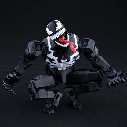 9L3D Lucky13 T13 Action Figures — 3D Printed Deadpool, Wolverine, Batman, Spider-Man & Venom Anime Model Toys, Collectible Gift