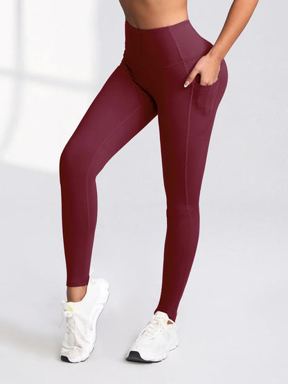 CHRLEISURE 2.0 Gym Leggings for Women – High-Waisted Fitness Activewear with Pockets for Running & Outdoors