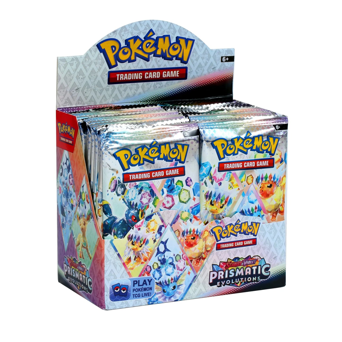 360-Piece Pokémon Card Set – Prismatic Evolutions Scarlet & Violet, 151 Surging Sparks Paldean Fates English Booster Battle Cards