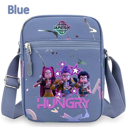 K-Pop Demon Hunters Crossbody Phone Bag – HUNTRX Rumi Huntrix Coin Wallet Shoulder Purse