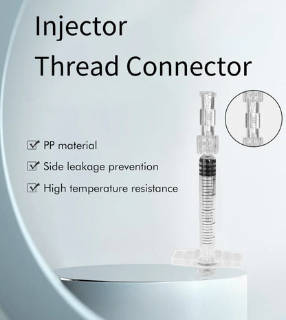10–1000PCS Luer Syringe Connectors — Sterile Female-to-Female Double Joint Coupler with Individual Packaging