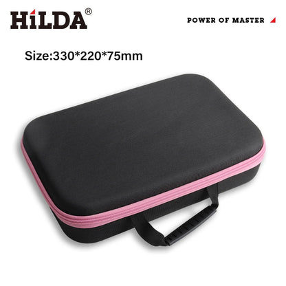 HILDA Large Capacity Waterproof Tools Bag – Electrician Hardware Organizer, 3 Sizes with Red Edges