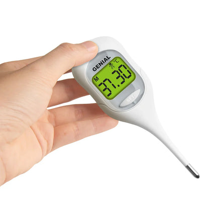 8-Sec Fast Digital Oral Thermometer – Accurate Fever Measurement for Adults, Kids, and Babies