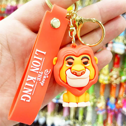 Kawaii Anime Disney Toy Story Keychain – Cartoon Doll Pendant Keyring for Kids, Personalized Gift
