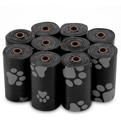 120 Rolls Dog Poop Bags - Outdoor Cleaning Supplies with 15 Bags/Roll | Refill Garbage Bags for Pets