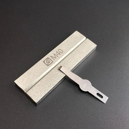 Multi-Function Grindstone Tweezer Corrector — Repair Tool for Soldering Iron Tips, Knives, and Pointed Head Alignment