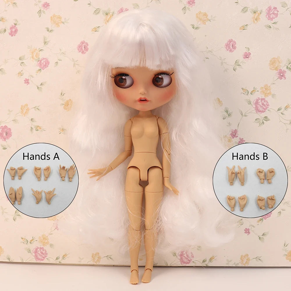 ICY DBS Blythe 1/6 BJD Doll - 30cm Jointed Body Tan Skin Anime Girl Toy