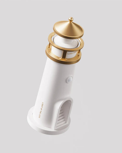 Moon Lamp Projection Night Light – Lighthouse Design with Bluetooth Music, Remote Control & Motion Sensor, Ambient Light for Xmas & Birthday Gift