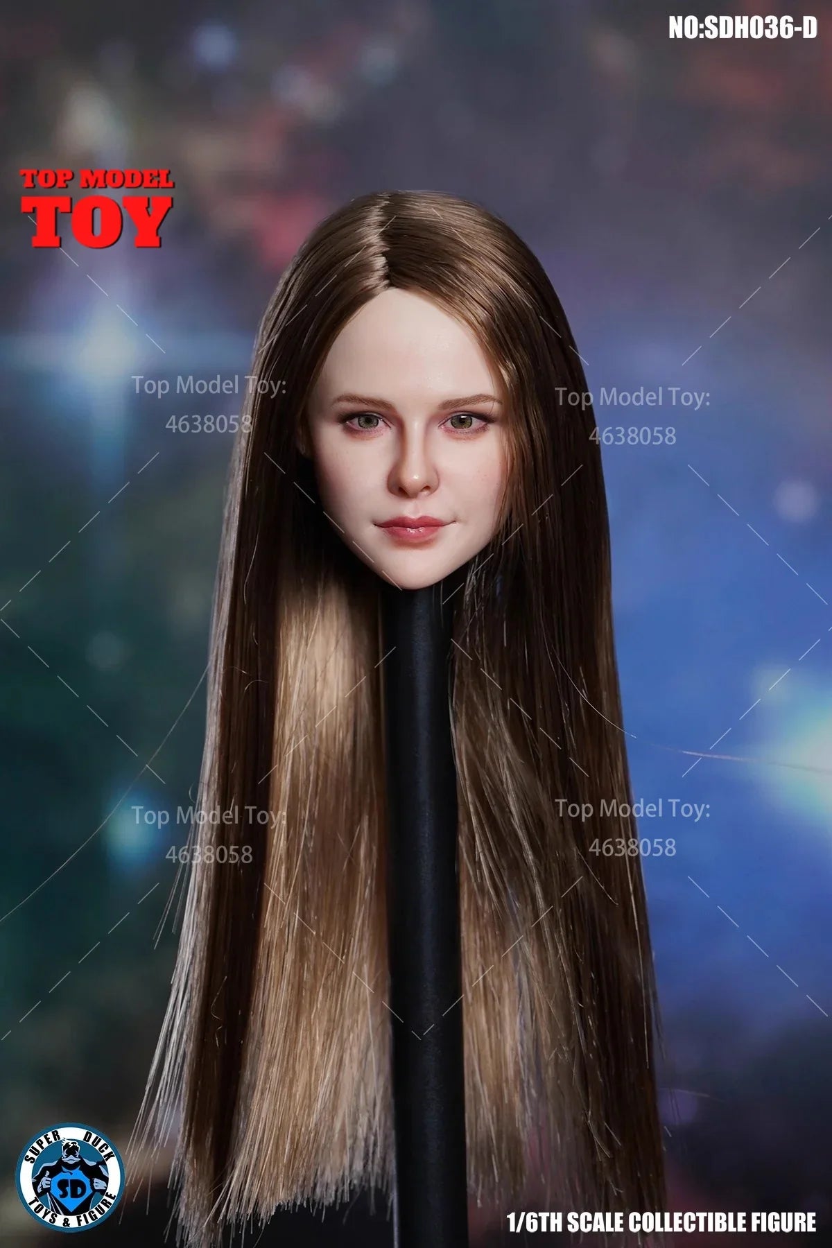 SUPER DUCK 1/6 Scale Beauty Head Sculpt — SDH018/024/027/028/030/032/042 for 12" TBL PH JO Action Figures