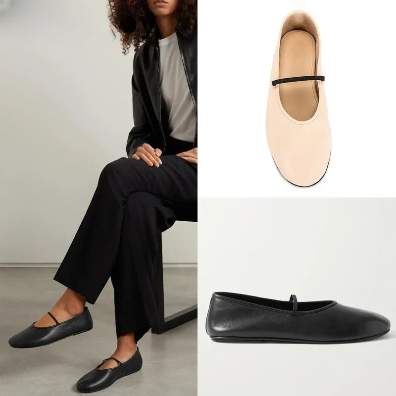 Designer Women’s Flats – Fashionable Slip-On Soft Sole Ballet Shoes, Casual Outdoor Ballerina Shoes for Ladies