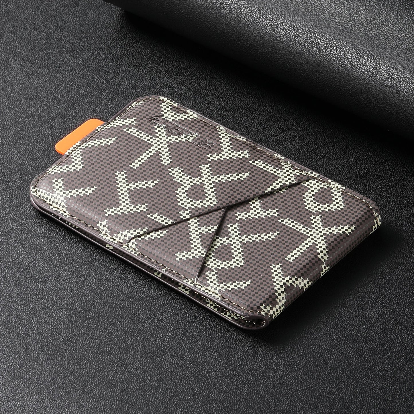 MagSafe Leather Wallet - Magnetic iPhone Card Holder with Strong Magnet