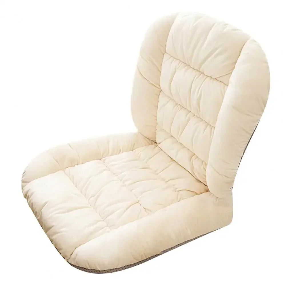 Luxury Thick Chair Cushion with Back Support – Non-Slip Soft Pad for Office, Student, Patio, Garden & Rocking Chairs