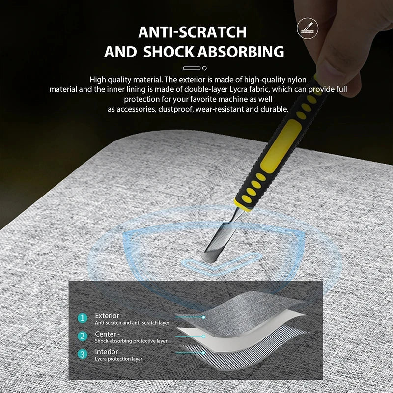 NEO Drone PU Storage Bag — Portable Large Capacity Shoulder & Handheld Organizer for DJI Neo RC-N3 with Shock Absorbing Protection