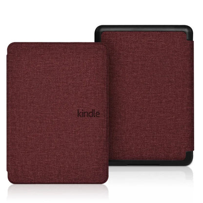 Leather Auto Sleep Case for Kindle Colorsoft Signature Edition (1st Gen, 7") & Paperwhite 12th Gen Protective Cover Funda