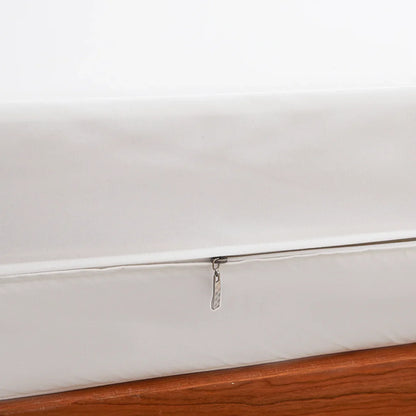 Waterproof Mattress Protector with Zipper - Soft, Breathable & Noiseless Cover for Single, Double, Queen, or King Size Bed