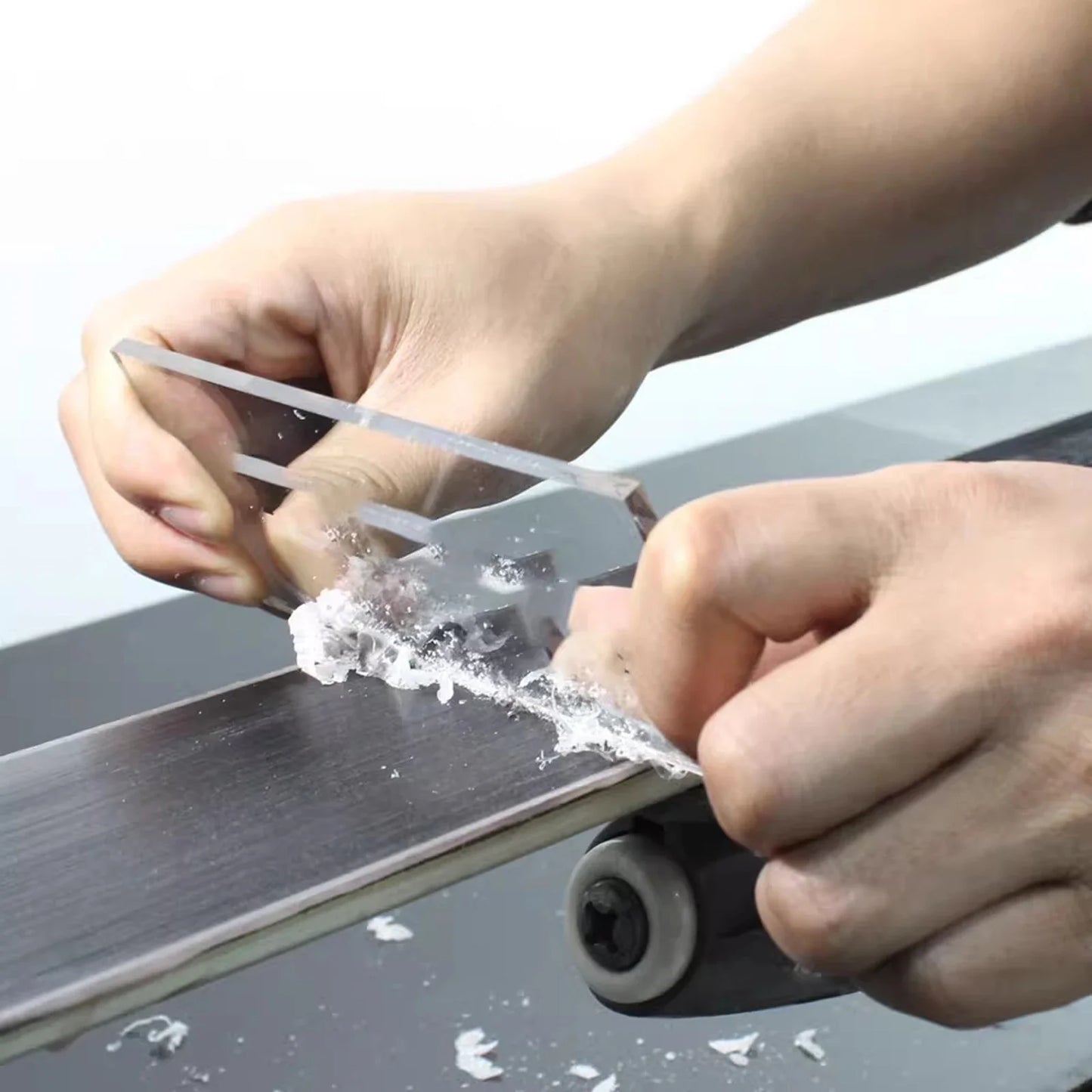 Rectangle Clear Snowboard Wax Remover: Ski Wax Remover for Single & Double Board Waxing - Snowboard Tuning Essential for Wide Skiing