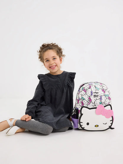 Sanrio Hello Kitty Cartoon School Bag — Cute Anime Backpack for Kids, Student Gift & Halloween Anime Merchandise