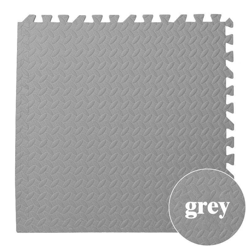 Eva Foam Interlocking Gym Floor Mats 30×30cm – Non-Slip Sports & Yoga Shock-Absorbing Puzzle Mats for Fitness, Play & Home Use (1–16Pcs)