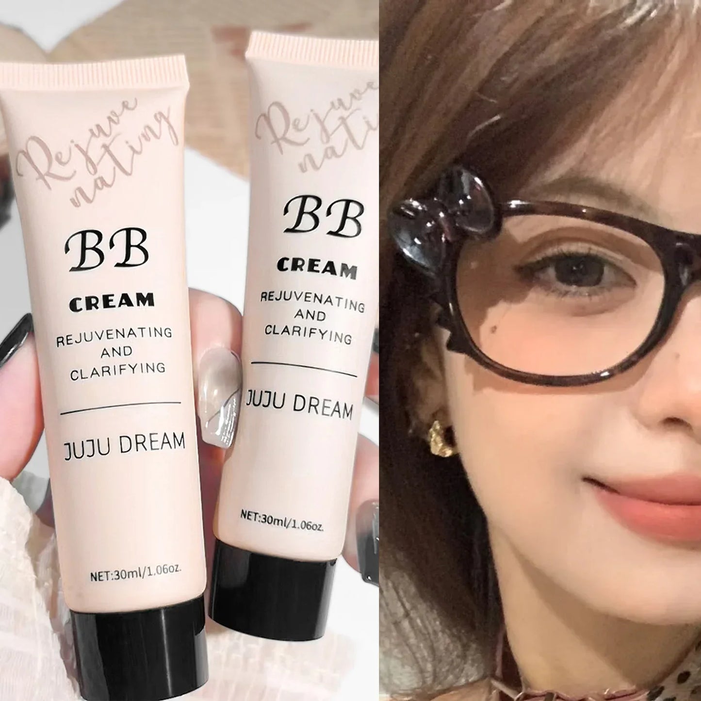 BB Cream & Isolation Liquid Foundation – Moisturizing, Oil-Control, Long-Lasting Makeup for Dry Skin, No Powder Finish