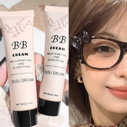 BB Cream & Isolation Liquid Foundation – Moisturizing, Oil-Control, Long-Lasting Makeup for Dry Skin, No Powder Finish