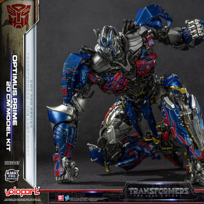 YOLOPARK Transformers Model – The Last Knight AMK PRO 20cm Optimus Prime Action Figure Toy for Boys & Men