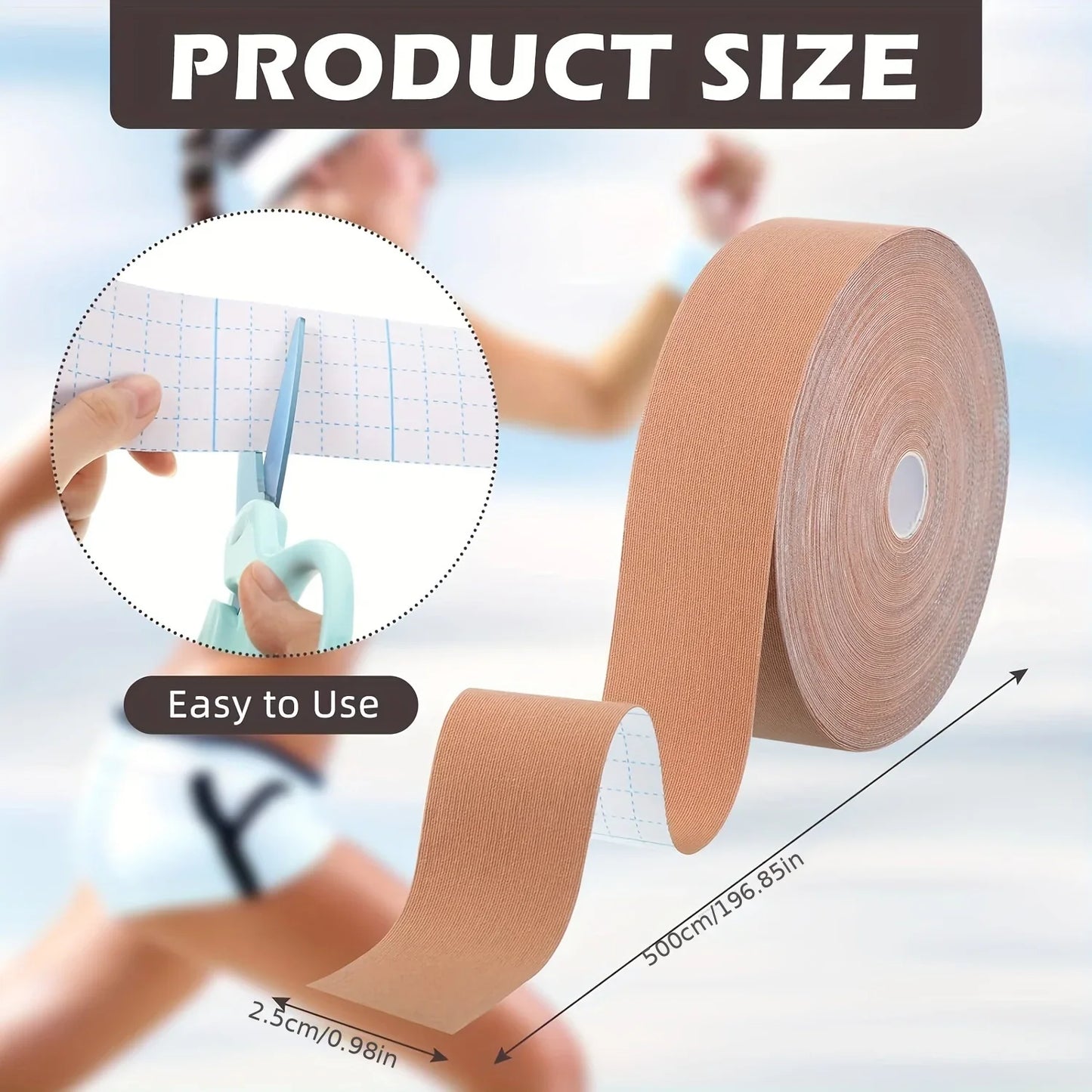 Facial Myofascial Lifting Tape – Skin-Friendly Breathable Wrinkle Reducer & V-Line Muscle Support