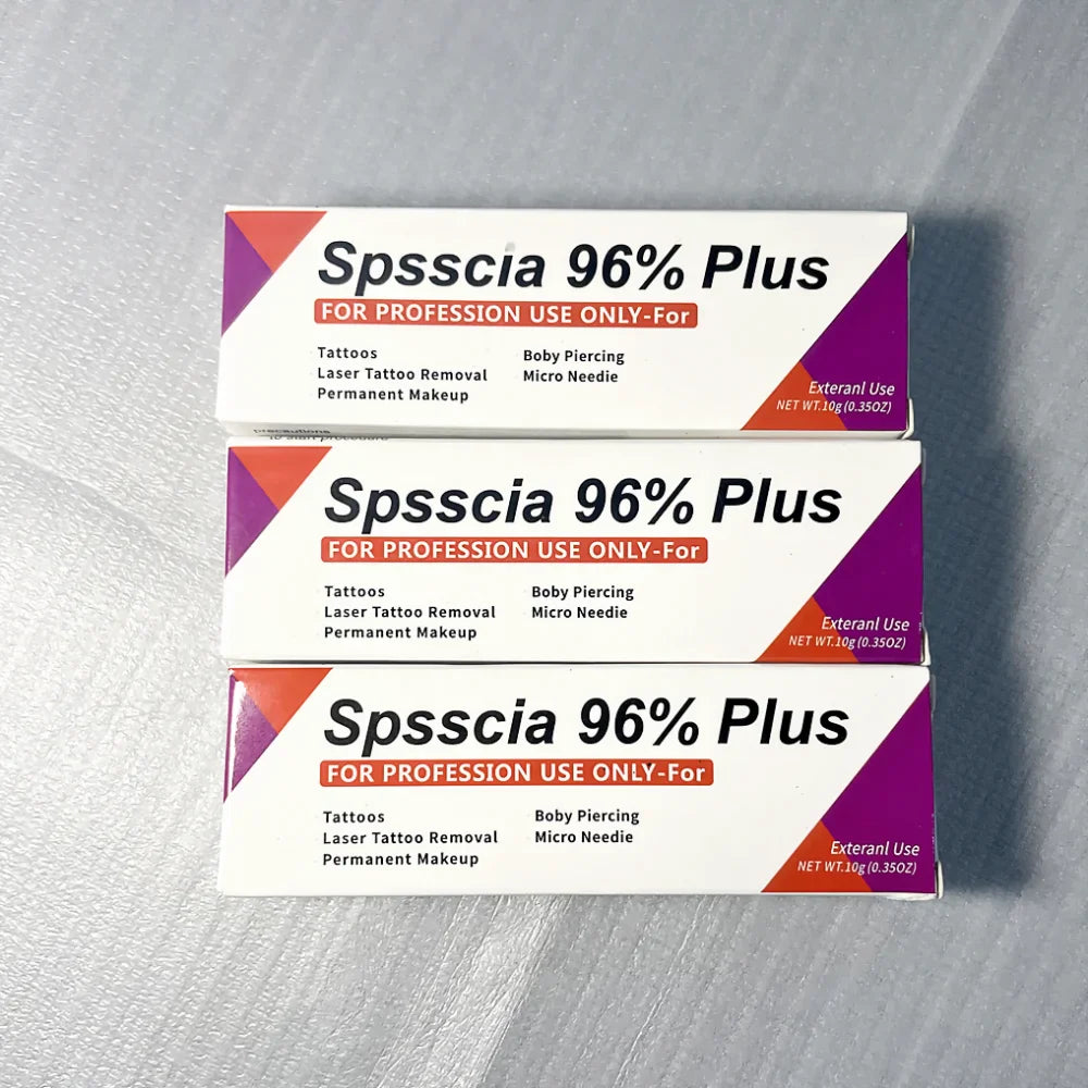 SPSSCIA Original 96% Tattoo Cream — 10g Pre-Permanent Makeup for Microblading Eyebrows & Lips