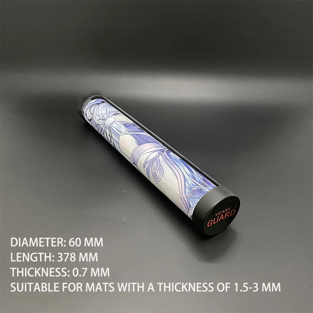 Games Pad Canister — Trading Card Gaming Mat & Storage Tube, Game Stadium Playmat Protector