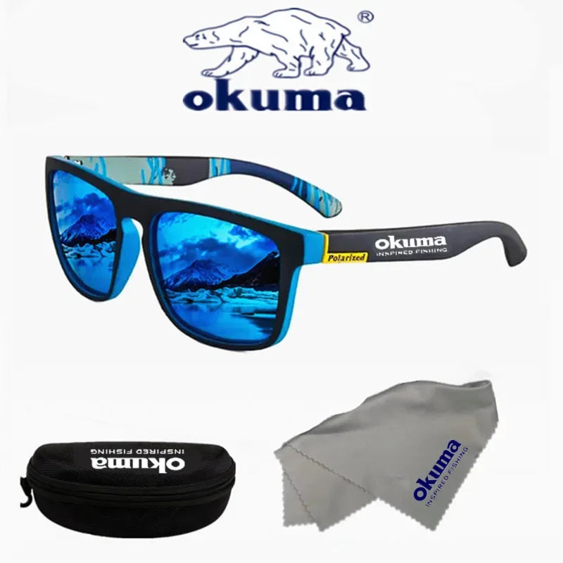 Okuma Polarized Sunglasses UV400 — Men & Women Outdoor Sunglasses for Hunting, Fishing, Driving & Biking, Optional Box