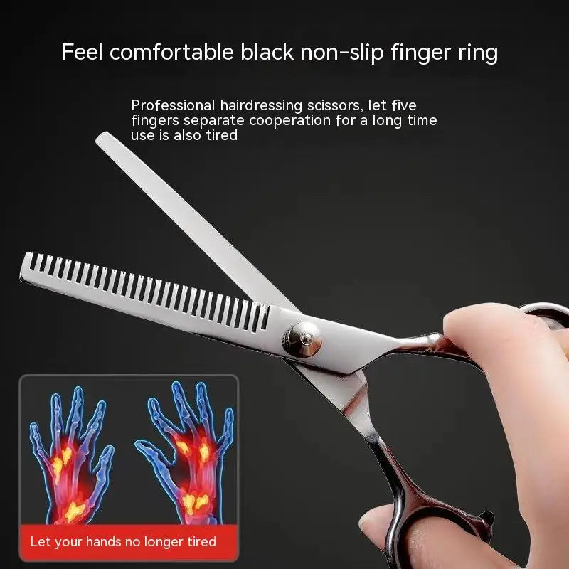 Pet Grooming Scissors Set – Professional Dog Hair Trimming Tools, Bent & Straight Scissors, Teddy Haircut Clippers