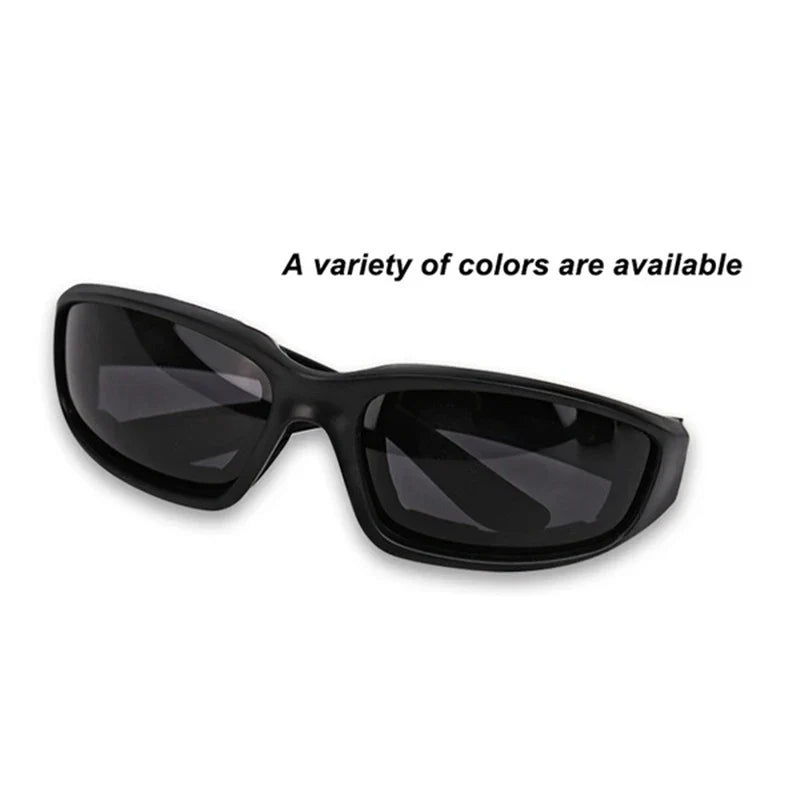 Universal Polarized Motorcycle Sunglasses - UV400 Anti-Fog Clear Lens Moto Goggles for Riding and Wind Protection