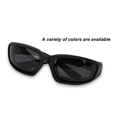 Universal Polarized Motorcycle Sunglasses - UV400 Anti-Fog Clear Lens Moto Goggles for Riding and Wind Protection