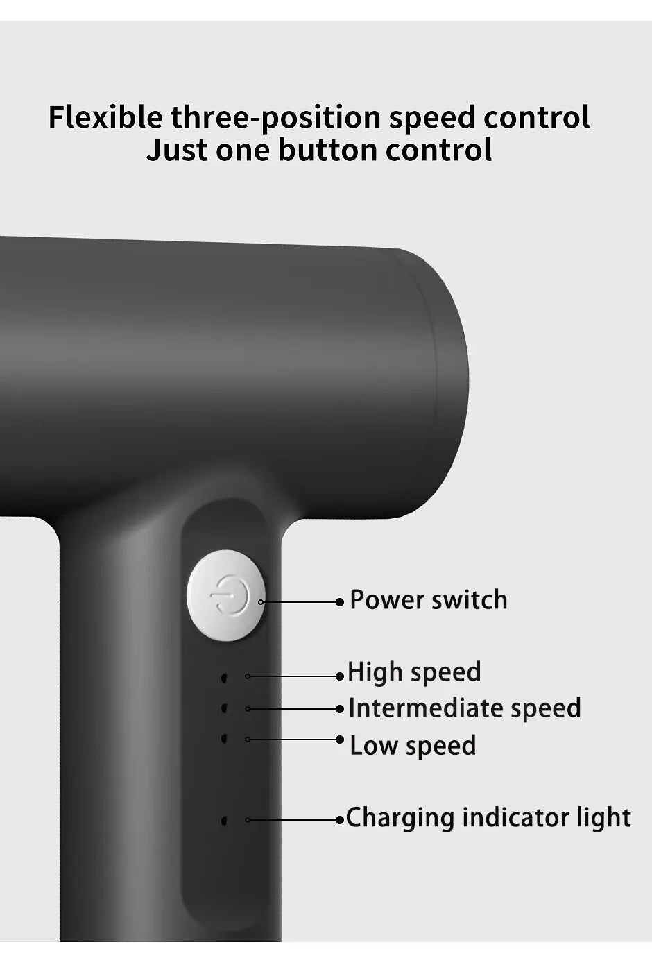 Wireless Electric Handheld Mixer – 3-Speed Portable Egg Beater for Baking, Dough & Cream