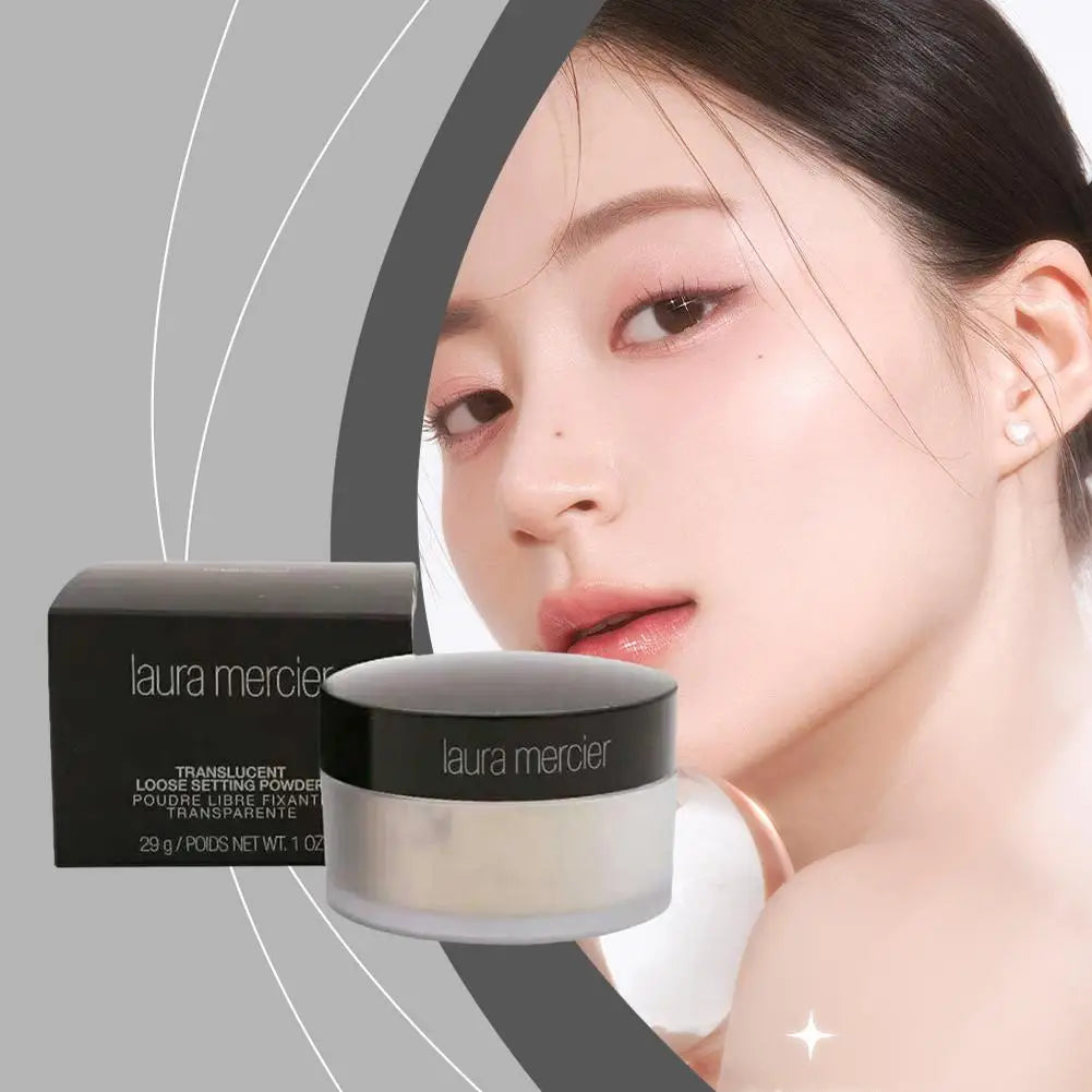 2024 Hot Loose Powder – Natural Soft Transparent Honey Makeup Powder with Packaging