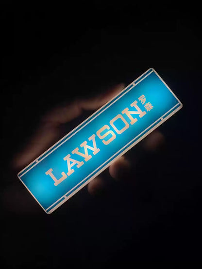 Coffee Shop Magnetic Fridge Stickers – Creative Convenience Store Light Signs, Luminous 711 Light Box Home Decor