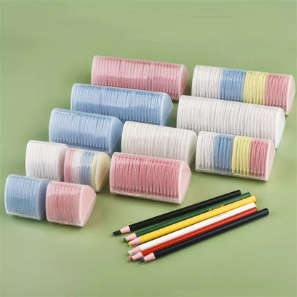 Fabric Tailors Chalk Set - Erasable Marker Patchwork DIY Sewing Tool, Needlework Accessories in 1/10/20/30pcs/Set"