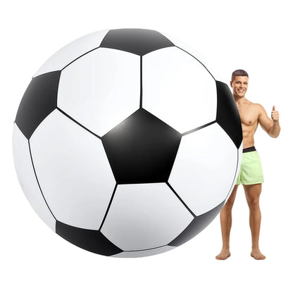 Outdoor Inflatable Soccer Ball – Giant PVC Football for Grass, Beach & School Sports Fun
